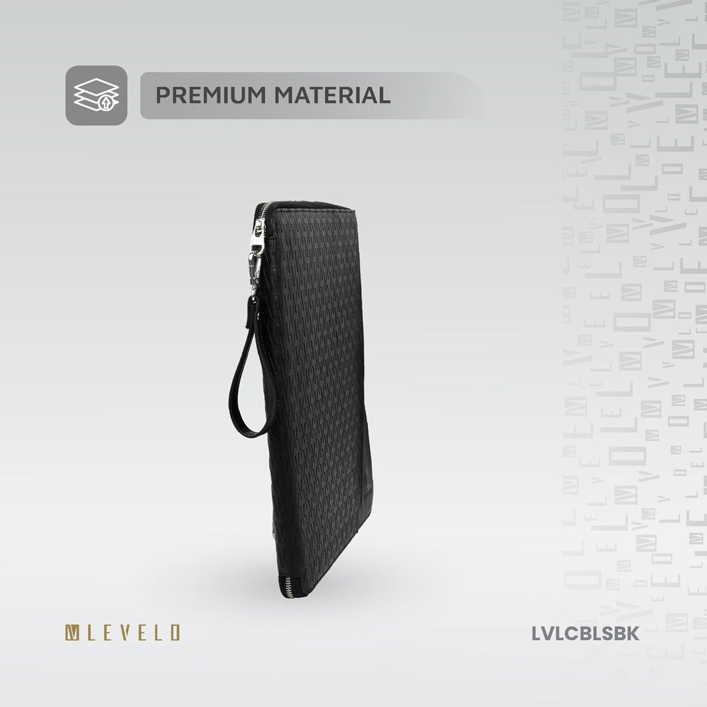 Levelo Cristallo Booktype Laptop Sleeve - Black
