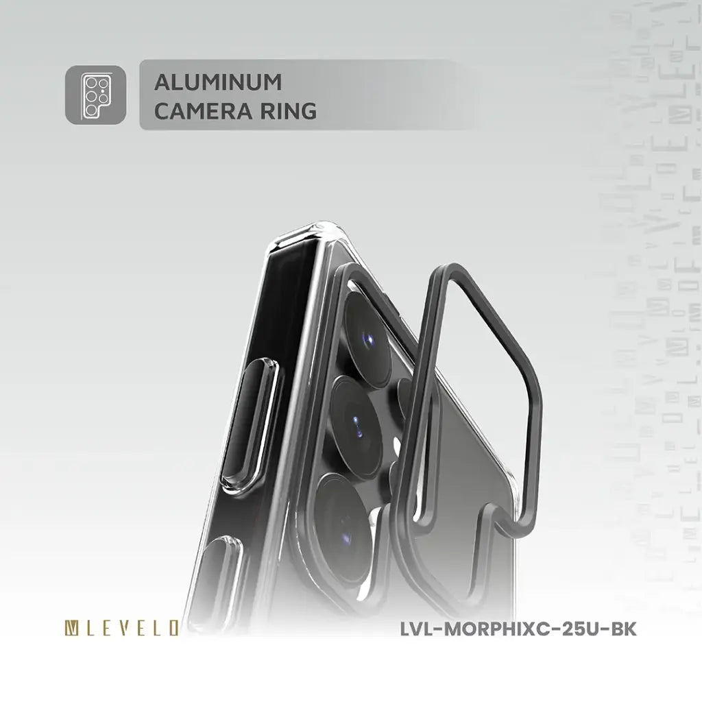 Levelo Morphix Clara Grip Case for Samsung S25 Ultra