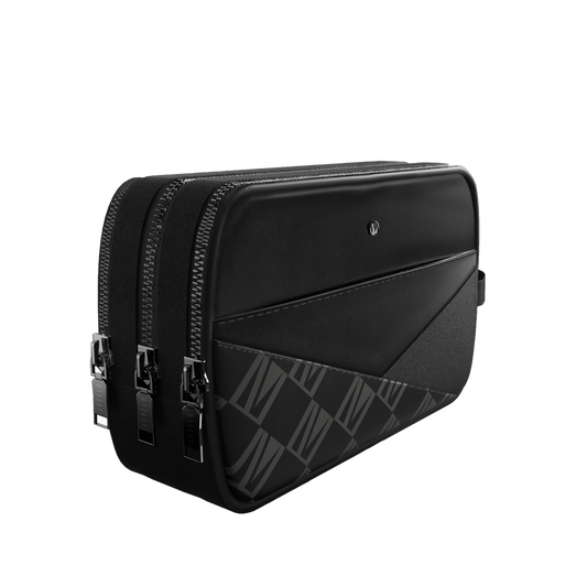 Levelo Poche Pouch With LVL Signature Logo - Black