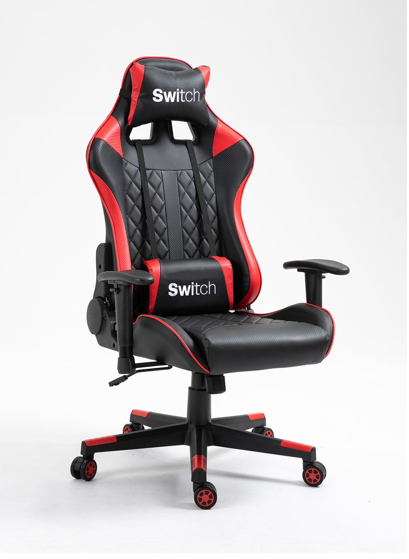 Gaming Chair Ragnar High Quality New Design Breathable Gamer's Full Reclining Adjustable Office In Red And Black 5934R Red Red