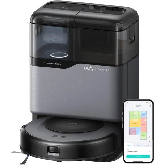 Eufy Robot Vacuum Omni C20 with All-in-One Station