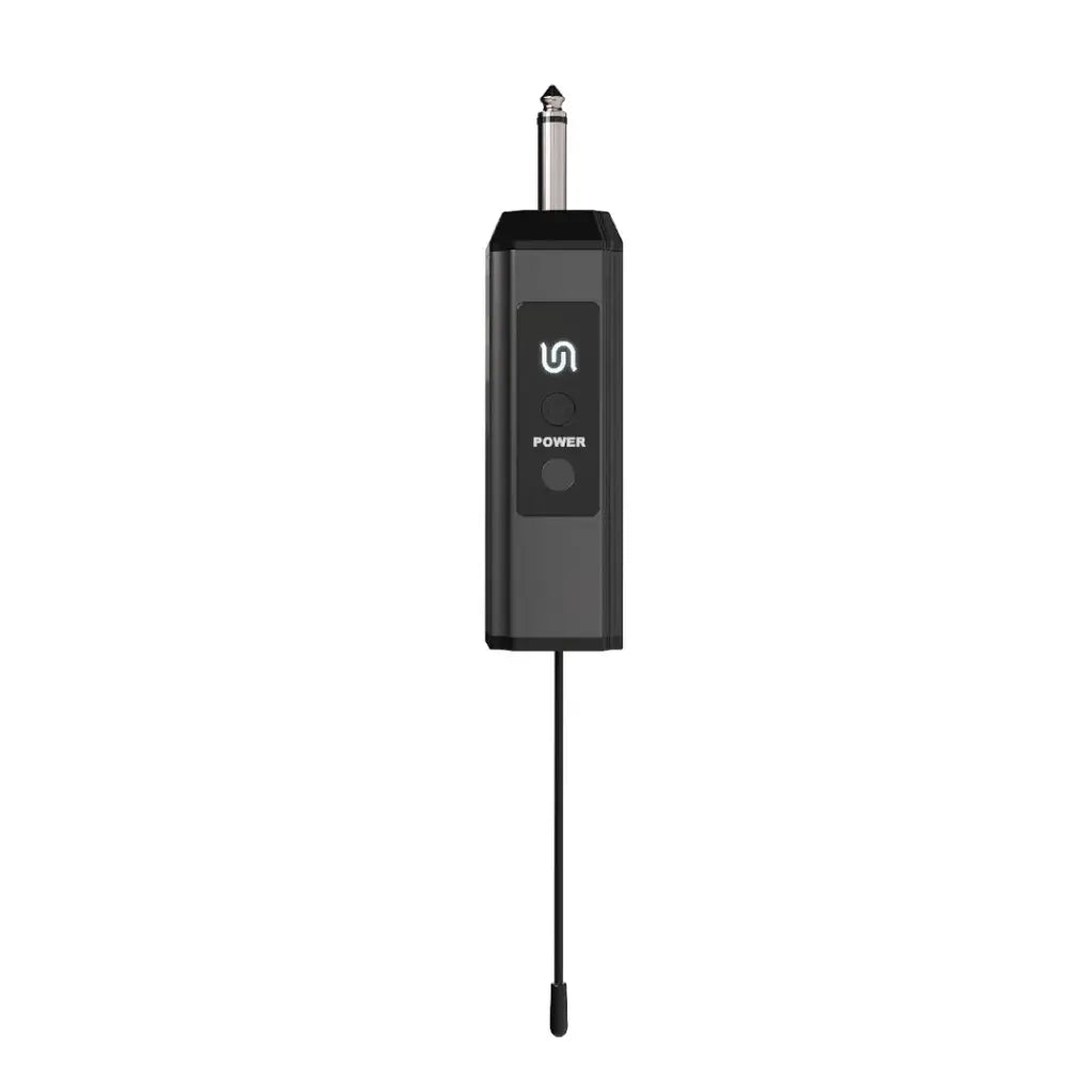 Porodo Soundtec Duo Mic Aluminum Rechargeable Wireless Microphone - Black