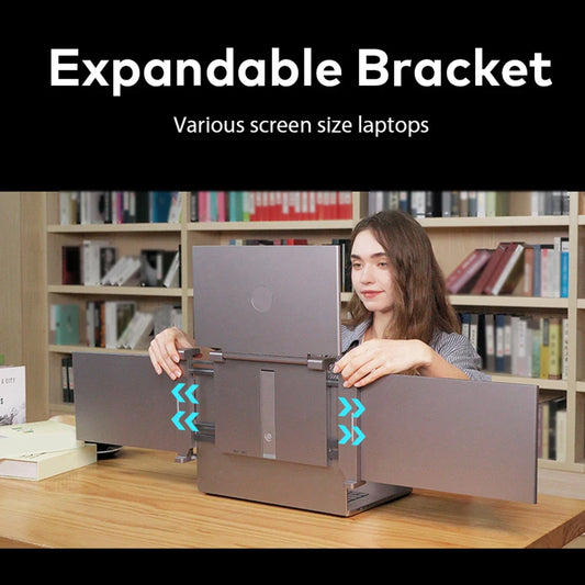 Adreamer ArieScreen 13S Tri-Screen Laptop Expansion Ultimate FHD Portable Monitor