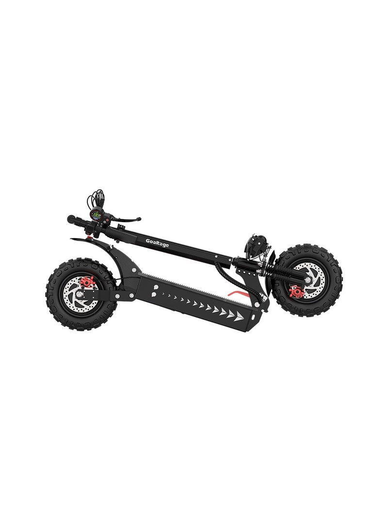 MotionRide Electric Scooter with Front & Rear, Ceramic Brake Disc, Lights, Digital Display