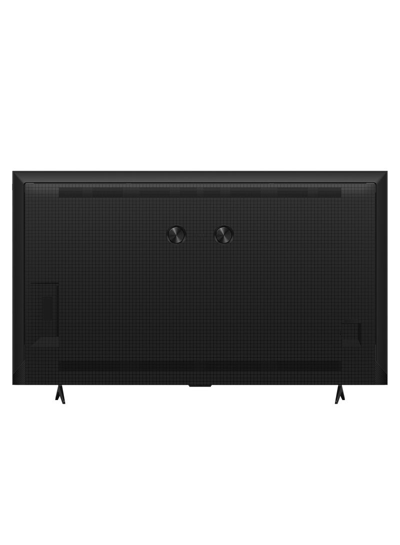 TCL Television 65 Inch Smart TV 4K QLED Colorful Quantum Crystal HDR 10+ Gaming Google TV, ONKYO 2.1 Hi-Fi, Dolby Atmos, DTS Virtual X, Voice Control, Game Master, (2025 Model) 65T6C black