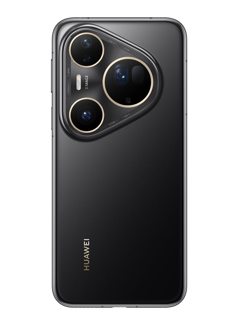 Pura 80 Ultra Dual SIM Golden Black 16GB RAM 512GB + Huawei Watch GT5 + 15 months Huawei Care+ - Middle East Version