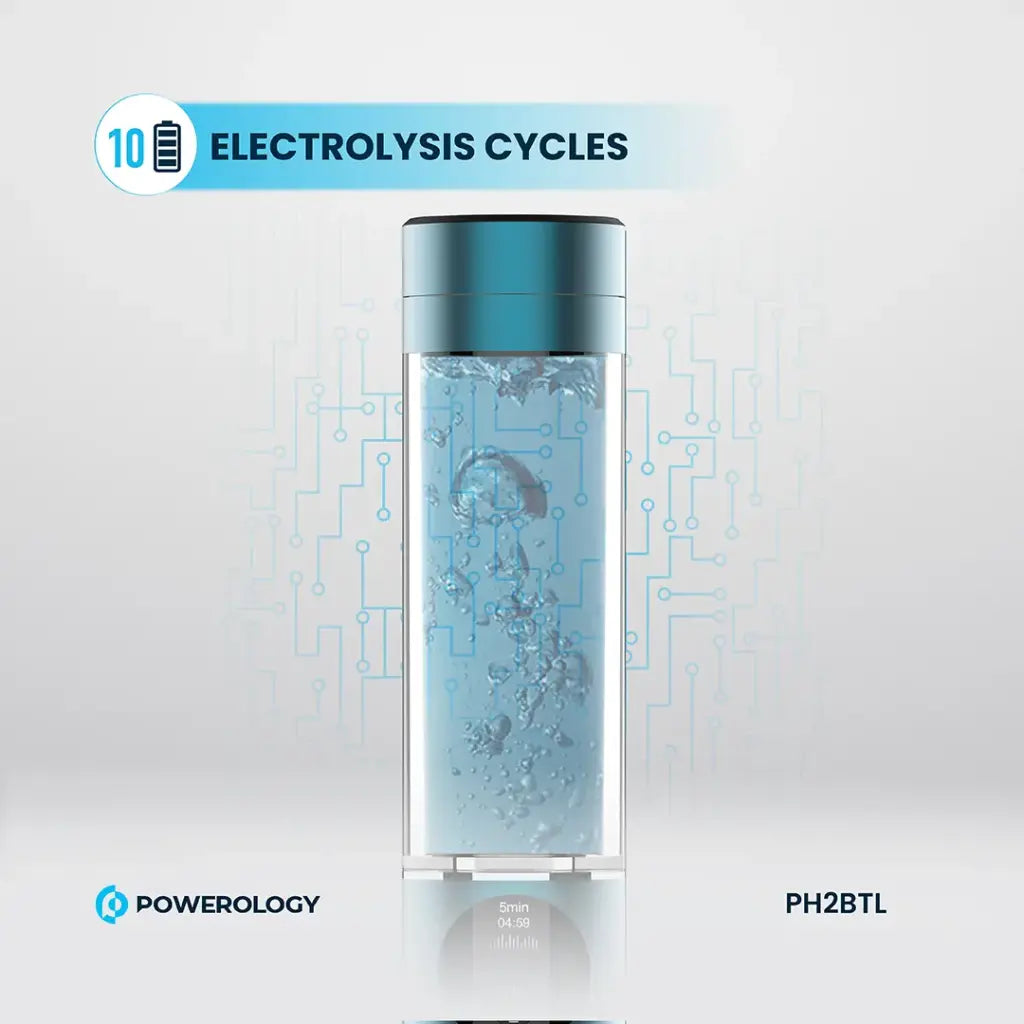 Powerology Hydrogen-Reach Water Generator - Blue