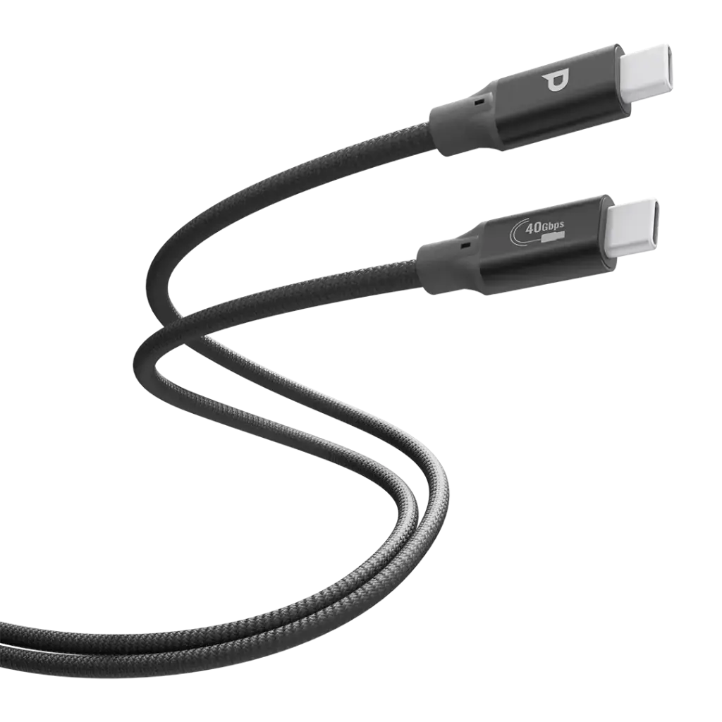 [PCAB029GY] Powerology Power Sync Weave 240W USB-C to USB-C 2m Cable - Gray