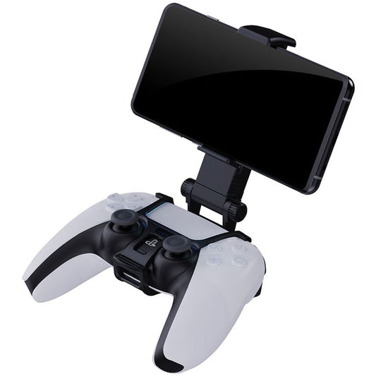 GameSir Portable Clip Mount for PS5 Game Controller, Mobile Phone Clamp Bracket Holder with Adjustable Stand for Playstation 5 Controllers