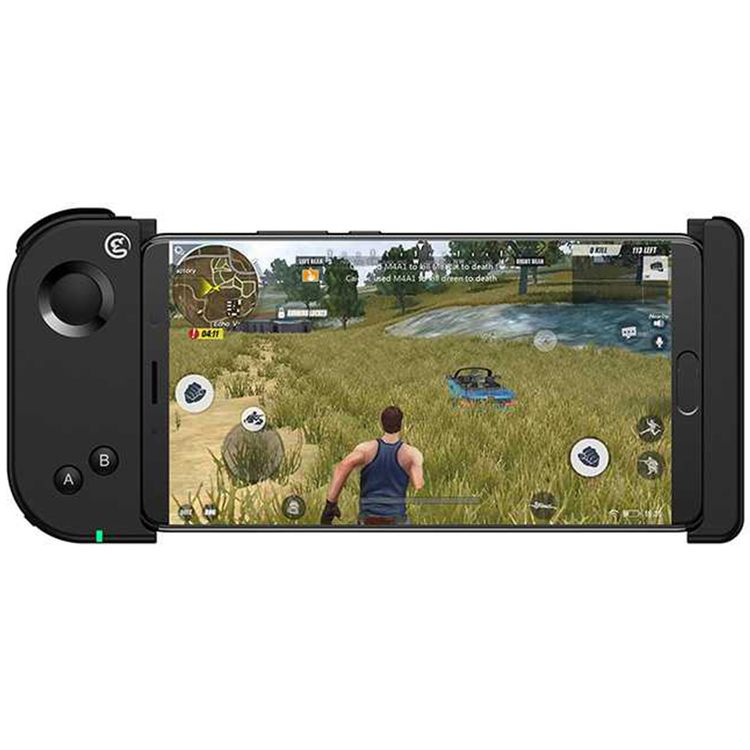 GameSir T6 One-Handed Stretch Controller with 300mAh Battery Capacity, 4.5" to 6.7" Phone Compatibility, Sensitive 3D Joystick, Stretchable Grip - Black