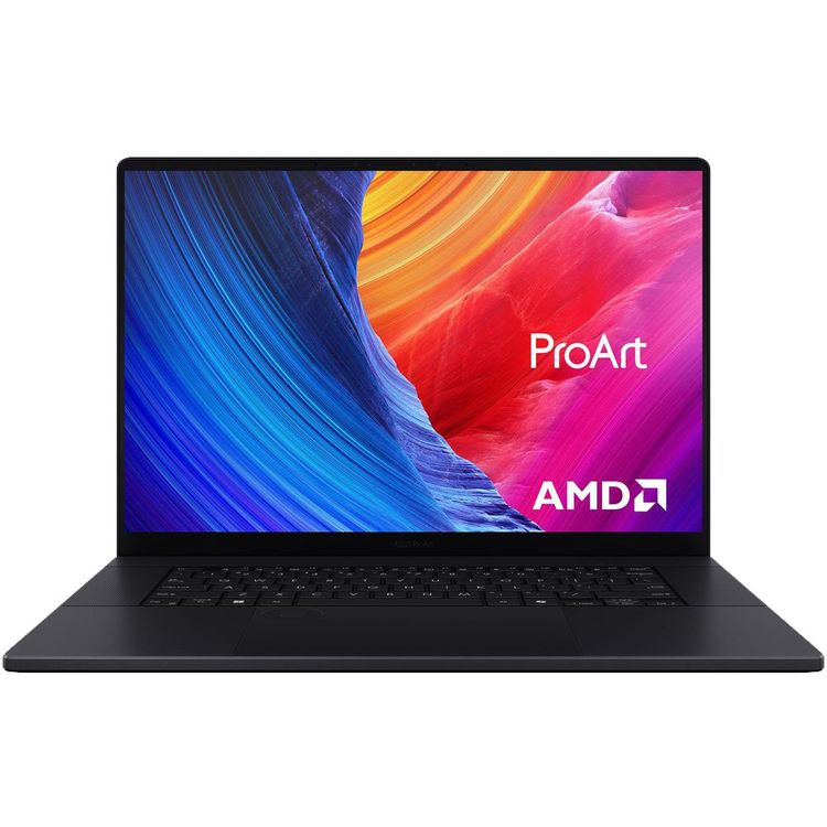 ASUS ProArt P16 OLED Laptop - H7606WI-ME123W - AMD Ryzen AI 9 HX 370, 64GB RAM, 2TB SSD, NVIDIA GeForce RTX 4070 8GB, 16" OLED 4K (3840x2400) Touch Screen - Nano Black