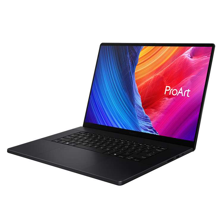 ASUS ProArt P16 OLED Laptop - H7606WI-ME123W - AMD Ryzen AI 9 HX 370, 64GB RAM, 2TB SSD, NVIDIA GeForce RTX 4070 8GB, 16" OLED 4K (3840x2400) Touch Screen - Nano Black