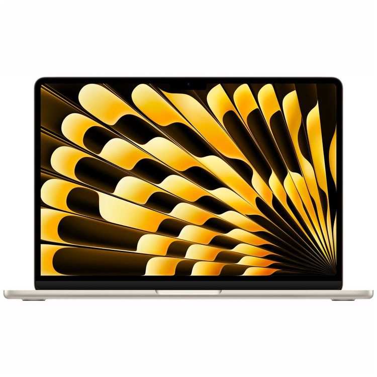 Apple MacBook Air 13-inch M3 chip 8-core CPU, 10-core GPU, 16GB, 512GB (English) - Starlight