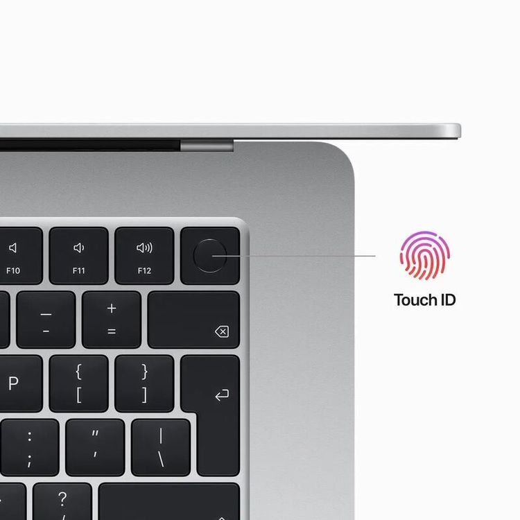 Apple MacBook Air 15-inch M2 chip 8-core CPU, 10-core GPU, 512GB, 8GB (Arabic/English) - Silver