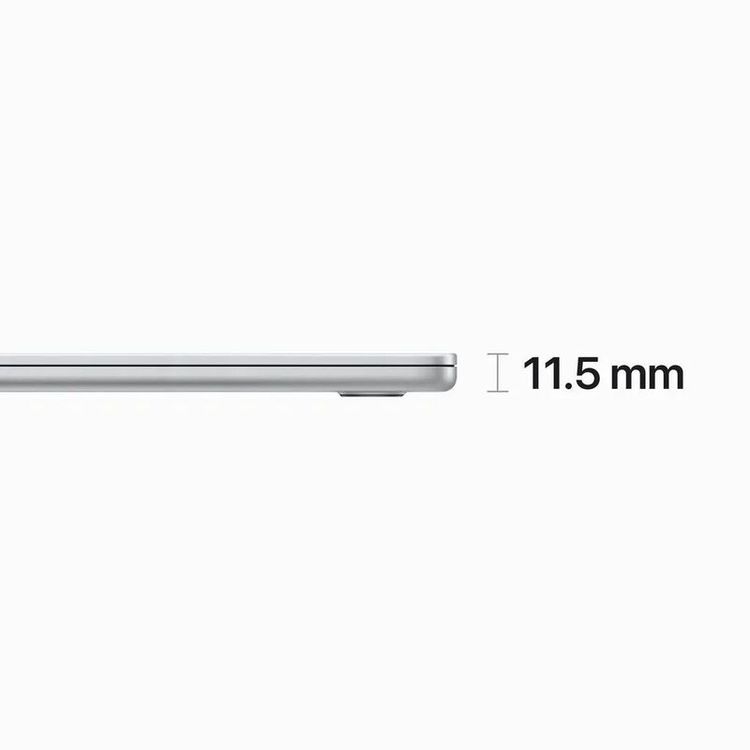 Apple MacBook Air 15-inch M2 chip 8-core CPU, 10-core GPU, 512GB, 8GB (Arabic/English) - Silver