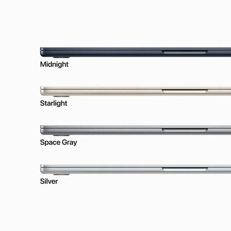 Apple MacBook Air 15-inch M2 chip 8-core CPU, 10-core GPU, 512GB, 8GB (Arabic/English) - Silver