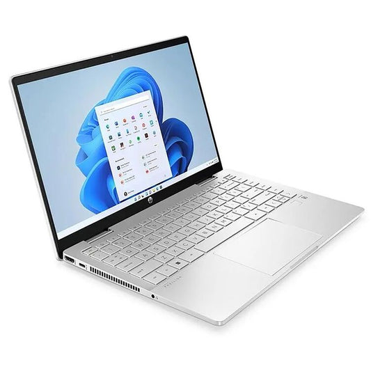 HP Pavilion x360 2-in-1 Laptop - 14" FHD Touch, Intel Core i7 13th Gen, 16GB RAM, 1TB SSD, Intel Iris Xe Graphics, Windows 11 Home (English-Arabic) - Natural Silver