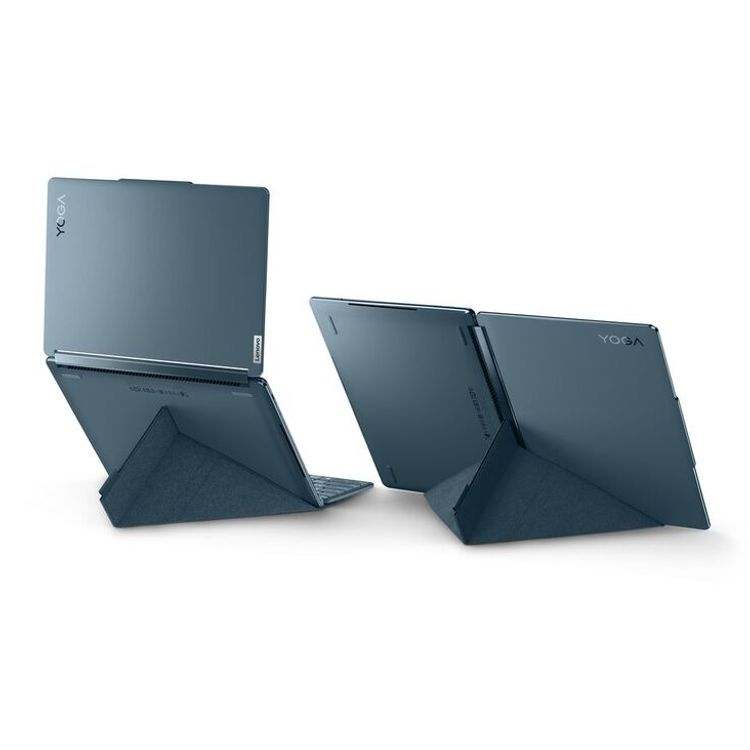 Lenovo Yoga Book 9 Convertible Laptop Notebook - Intel Core Ultra 7 155U, 16GB RAM, 1TB SSD, Intel Graphics, 2X 13.3-Inch 2.8K OLED 400nits, Windows 11 (Arabic/English) - Tidal Teal