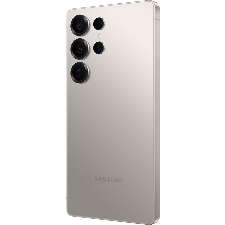 Samsung Galaxy S25 Ultra with 512GB Capacity, TDRA Version, 6.8-inch Screen Size, Octa-Core CPU, 5G Network Technology, Rounded Design, 50MP Rear Camera - Titanium Gray