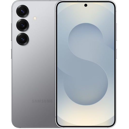 Samsung Galaxy S25 with 128GB Capacity, TDRA Version, 6.2-inch Screen Size, Octa-Core CPU, 5G Network Technology, Rounded Design, 50MP Rear Camera - Silver Shadow