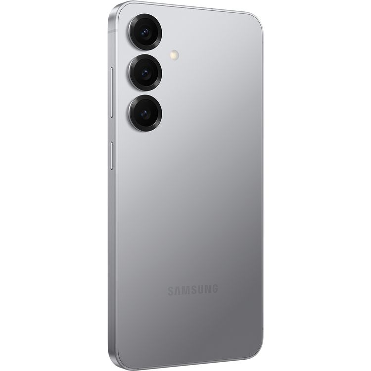 Samsung Galaxy S25 with 128GB Capacity, TDRA Version, 6.2-inch Screen Size, Octa-Core CPU, 5G Network Technology, Rounded Design, 50MP Rear Camera - Silver Shadow