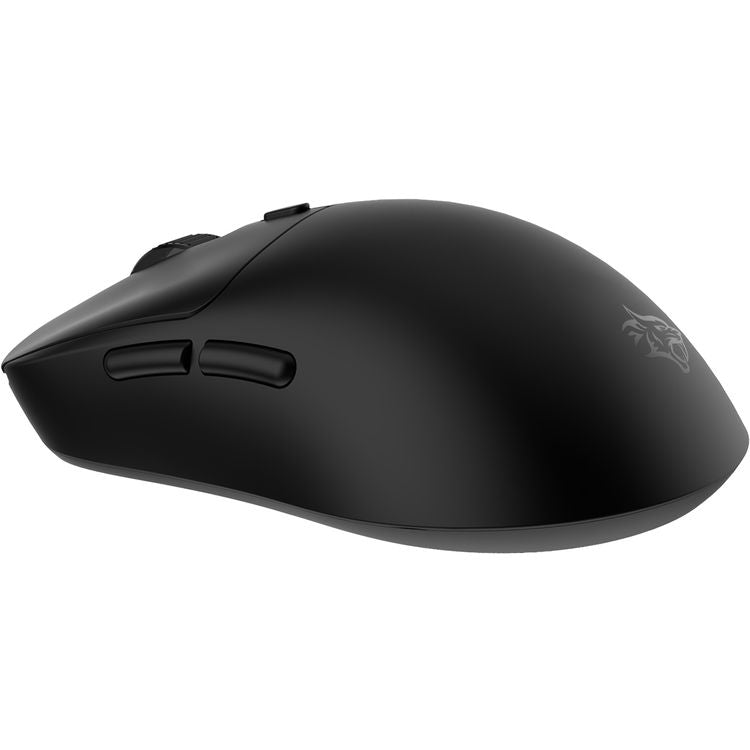 Porodo Gaming Triple-Mode 12000 DPI Gaming Mouse with 7 Programmable Keys, Lightweight Design, 6 Level DPI, Built-in 300mAh Battery - Black