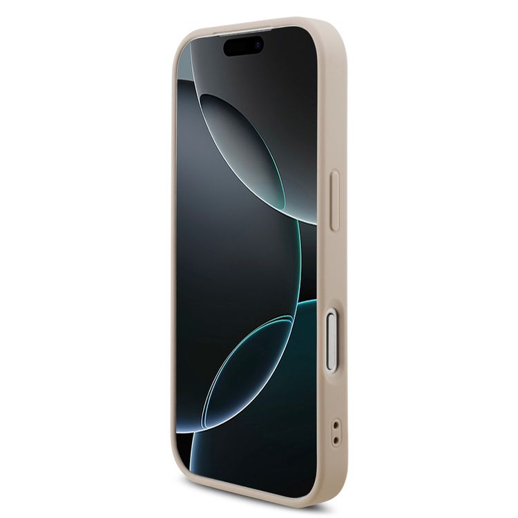 Guess MagSafe 4G PU Leather Case with Small 4G Logo & Wrist Strap for iPhone 17 Pro Max, Drop Protection, Slim Profile, Easy Snap-On, Sustainable Packaging, Comfortable Grip, Lightweight Design - Pink