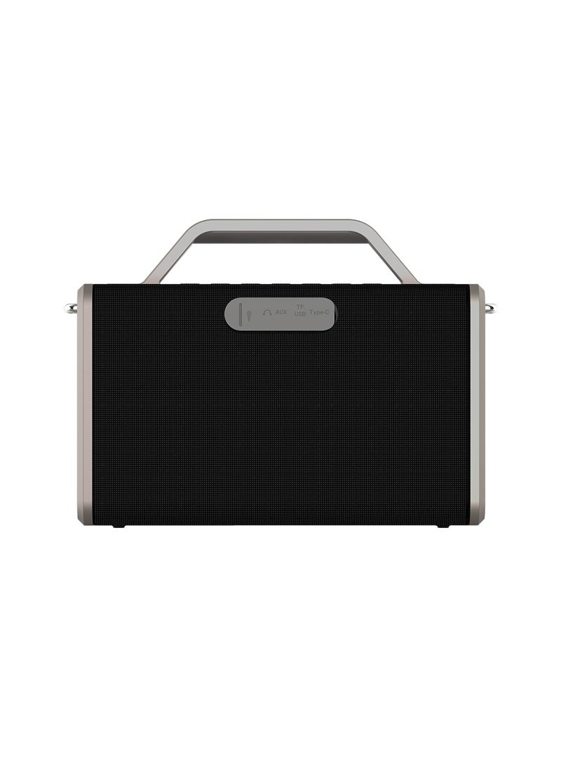 KaraokeBeat Portable Speaker including Two Wireless Microphones with Water Proof and Magic Sound Functionality