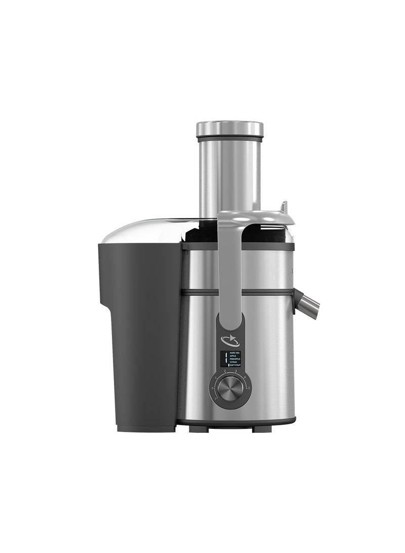 JM01 FreshMax Juice Maker including Powerful Blades, 5-Speed Adjustments with LCD Display, Safety Lock, and Multi-Functionality