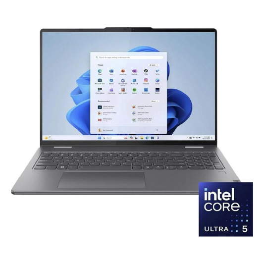 Lenovo Yoga 7i 2-in-1 16" 2K Touchscreen Laptop | Intel Core Ultra 7 155U, 16GB RAM, 1TB SSD, Storm Grey