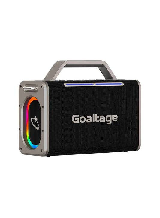 KaraokeBeat Portable Speaker including Two Wireless Microphones with Water Proof and Magic Sound Functionality