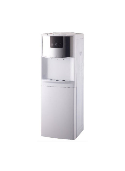 Water Dispenser Top Loading with Bottom Cabinet Hot & Cold 3 Taps TWD-L3T3RE-W White