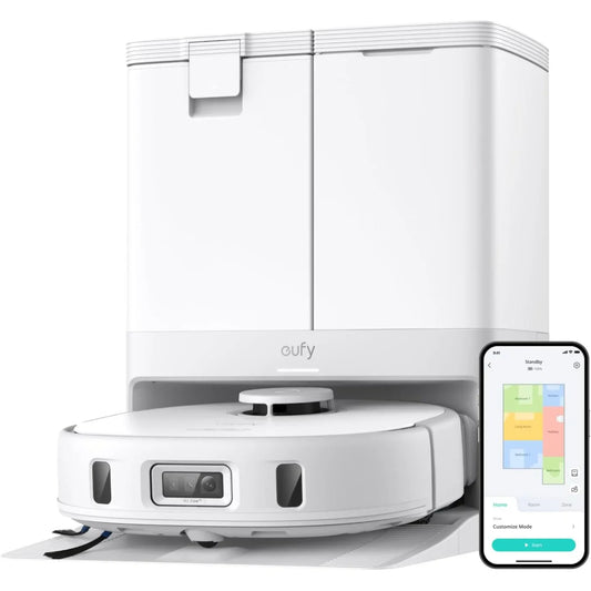 eufy X10 Pro Omni Robot Vacuum and Mop - White