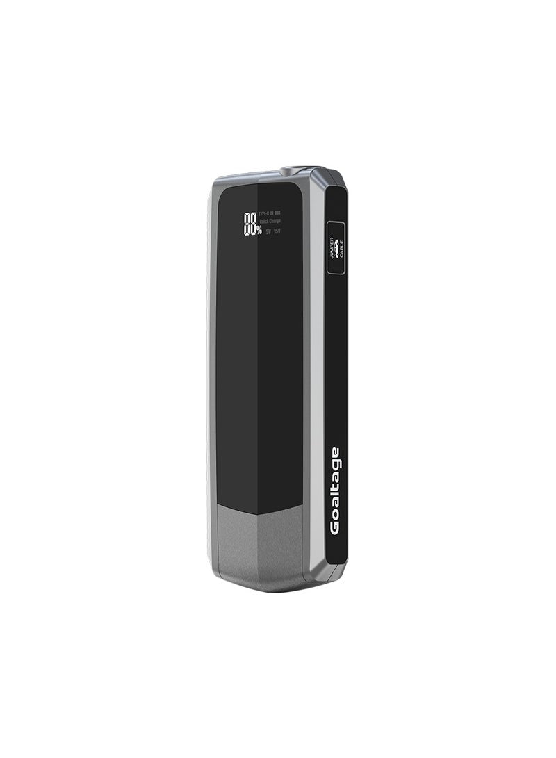 JS01 RapidBoost 16Ah Jump Starter Including Intelligent Cable, Powerful Battery, Multi-Port Functionality, and Informative Display