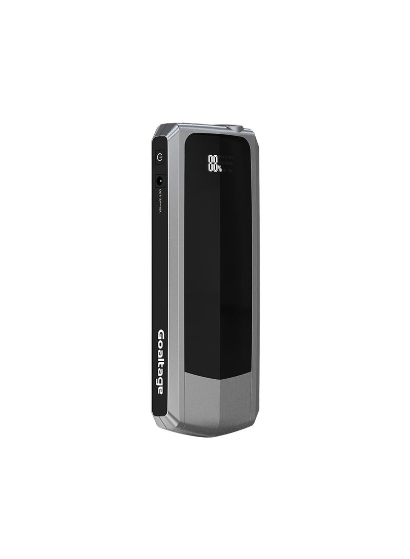 JS01 RapidBoost 16Ah Jump Starter Including Intelligent Cable, Powerful Battery, Multi-Port Functionality, and Informative Display
