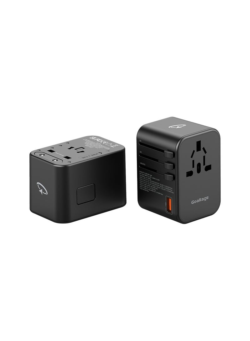 Wall Charger 65W Travel & Safety Protection and Multi-Port Functionality