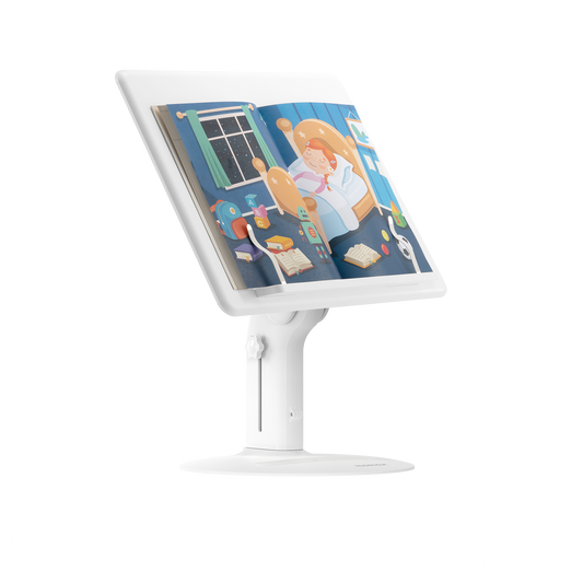 MOMAX MULTI-STAND ADJUSTABLE READING STAND WHITE