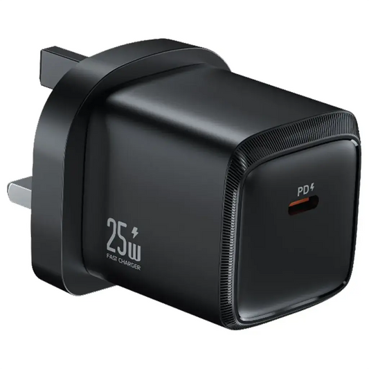 Green Lion G-Charge Series USB-C Port Wall Charger 25W PD - Black