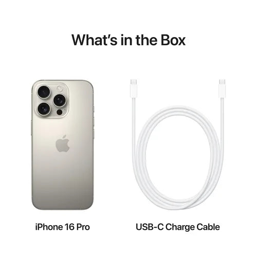 Apple iPhone 16 Pro 128GB Natural Titanium TDRA