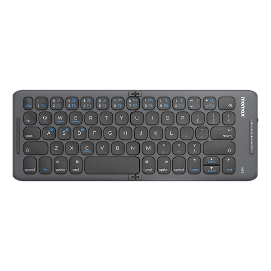 Momax OneLink Foldable Wireless Keyboard - Space Grey